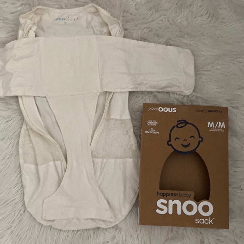Happiest baby SNOO sack size medium with support piece